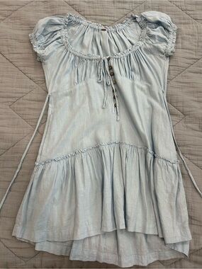 Free People Pale Blue Sundress